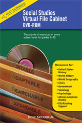 Order Holt Mcdougal Social Studies Virtual File Cabinet Dvd Rom
