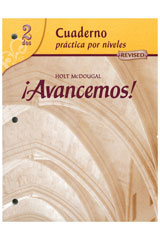 Cuaderno: Practica por niveles (Student Workbook) with Review Bookmarks Level 2-9780618782192
