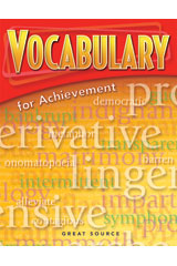 Vocabulary For Achievement Student Book 5 Pack Grade 6 Introductory Course Vocabulary For Achievement Student Book 5 Pack Grade 6 Introductory Course