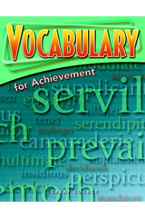 Vocabulary For Achievement Student Book 5 Pack Grade 11 Fifth Course Vocabulary For Achievement Student Book 5 Pack Grade 11 Fifth Course