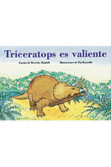 Individual Student Edition verde (green) Triceratops es valiente (Brave Triceratops