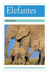 Leveled Reader 6pk turquesa (turquoise) Elefantes (Elephants)-9780757882005