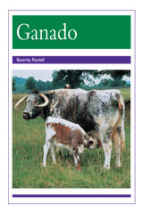 Leveled Reader 6pk morado (purple) Ganado (Cattle)-9780757882494