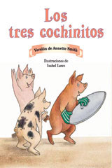 Leveled Reader 6pk anaranjado (orange) Los tres cochinitos (The Three Little Pigs)-9780757883040