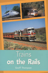 Leveled Reader 6pk Turquoise (Levels 17-18) Trains on the Rails-9780763543808