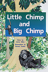 Leveled Reader 6pk Red (Levels 3-5) Little Chimp and Big Chimp