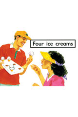 Leveled Reader 6pk Magenta (Levels 1-2) Four Ice Creams-9781418904142
