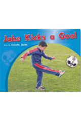 <em>Leveled</em> <em>Reader</em> 6pk Red (<em>Levels</em> <em>3</em>-<em>5</em>) Jake Kicks a Goal