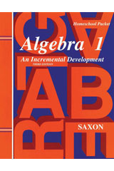 algebra 1 third edition answers Saxon algebra 1 student text only 3ed, saxon publishers, 024419.