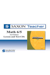 Saxon <em>Teacher</em> CD ROM <em>3rd</em> Edition