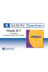 Saxon Teacher CD ROM 3rd Edition